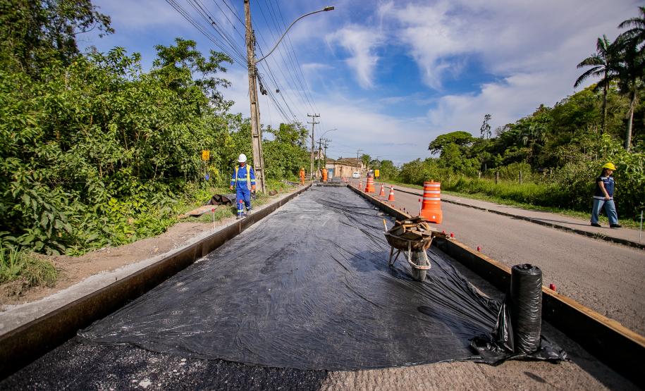 Portos do Paraná inicia pavimentação em concreto da Avenida Conde Matarazzo, em Antonina