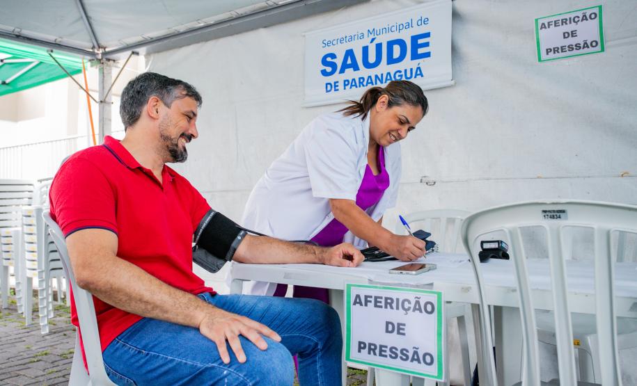 Novembro Azul chega ao Porto de Paranaguá com testes e orientações de saúde