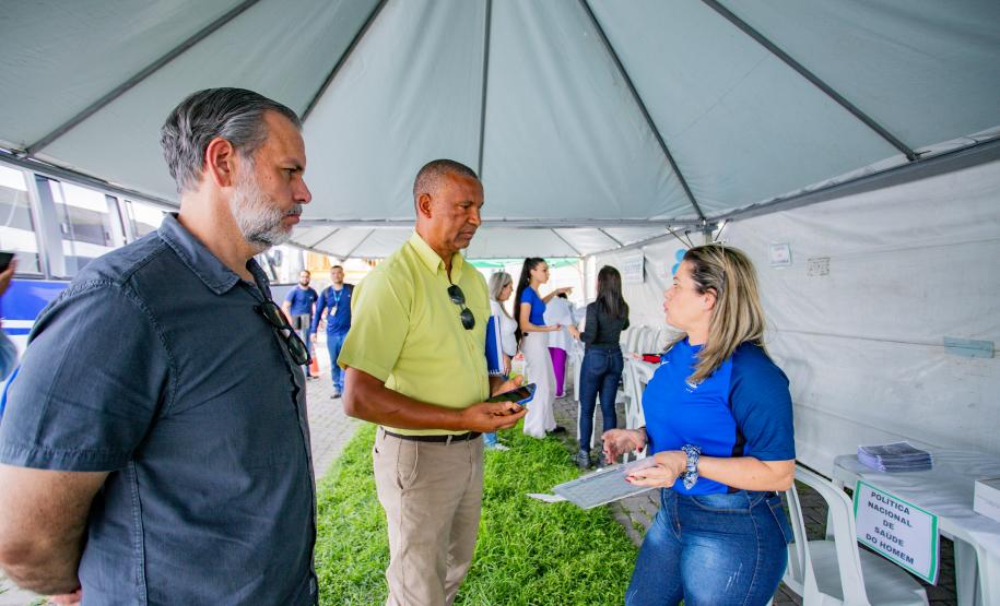 Novembro Azul chega ao Porto de Paranaguá com testes e orientações de saúde