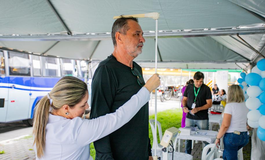 Novembro Azul chega ao Porto de Paranaguá com testes e orientações de saúde