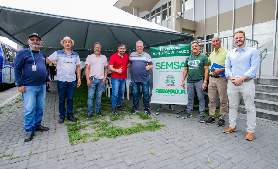 Novembro Azul chega ao Porto de Paranaguá com testes e orientações de saúde