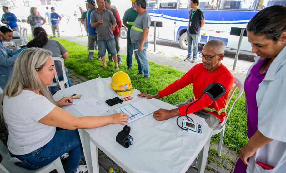 Novembro Azul chega ao Porto de Paranaguá com testes e orientações de saúde