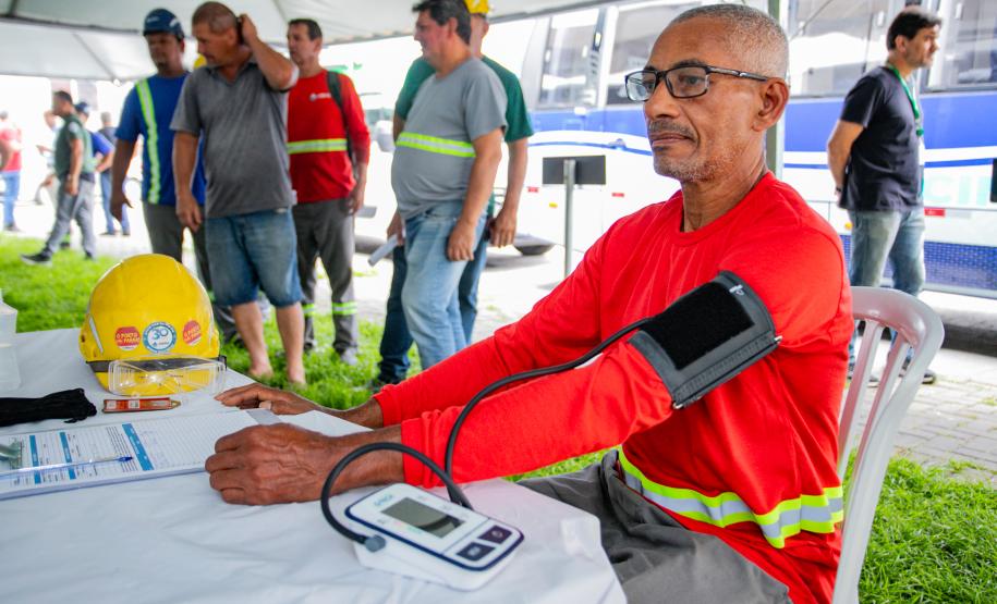Novembro Azul chega ao Porto de Paranaguá com testes e orientações de saúde