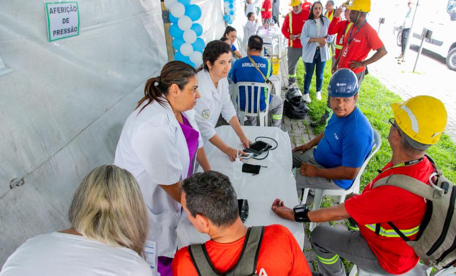 Novembro Azul chega ao Porto de Paranaguá com testes e orientações de saúde