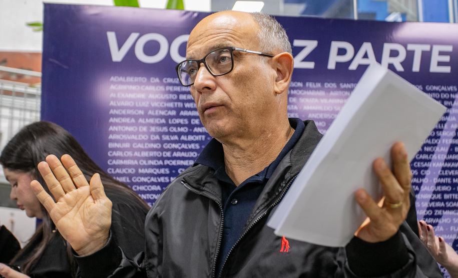 Imagem de Nossa Senhora do Rocio é recebida com homenagens no Porto de Paranaguá