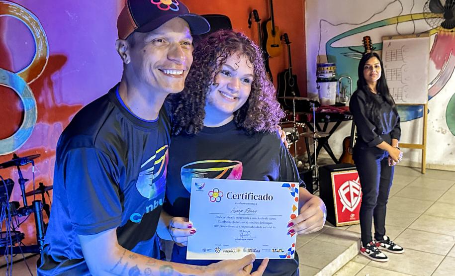 Centro Cultural realiza 1ª Formatura Cumbuca após aporte da Portos do Paraná