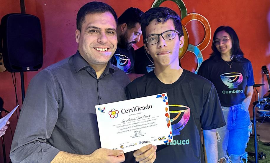 Centro Cultural realiza 1ª Formatura Cumbuca após aporte da Portos do Paraná