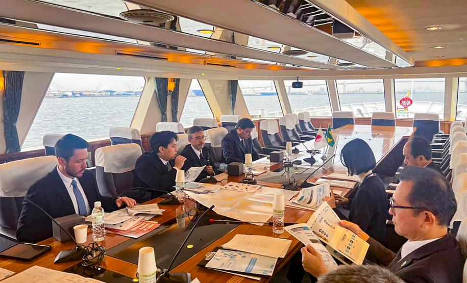 Portos do Paraná busca parceria com o Porto de Nagoya, líder em inovação e energia limpa no Japão