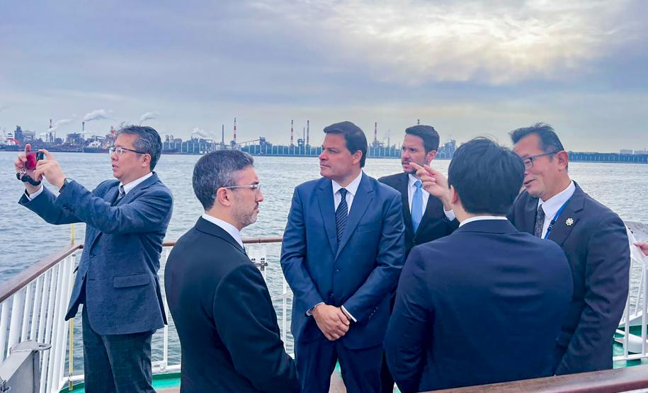 Portos do Paraná busca parceria com o Porto de Nagoya, líder em inovação e energia limpa no Japão