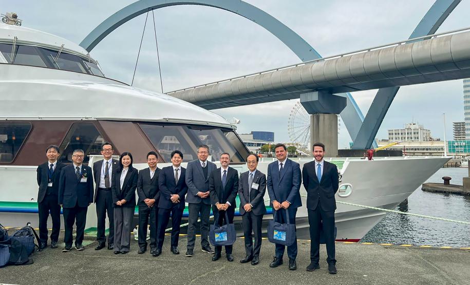 Portos do Paraná busca parceria com o Porto de Nagoya, líder em inovação e energia limpa no Japão