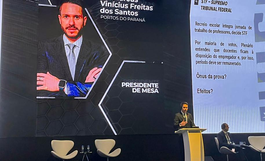 Portos do Paraná destaca avanços regulatórios e modernização em congresso internacional