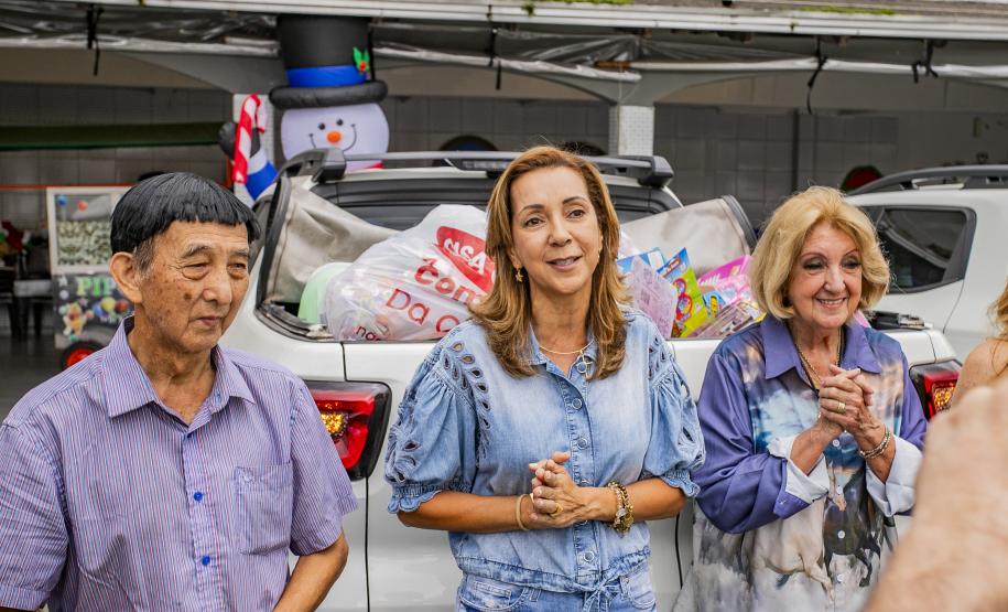 Natal Solidário da Portos do Paraná entrega brinquedos arrecadados pela comunidade portuária