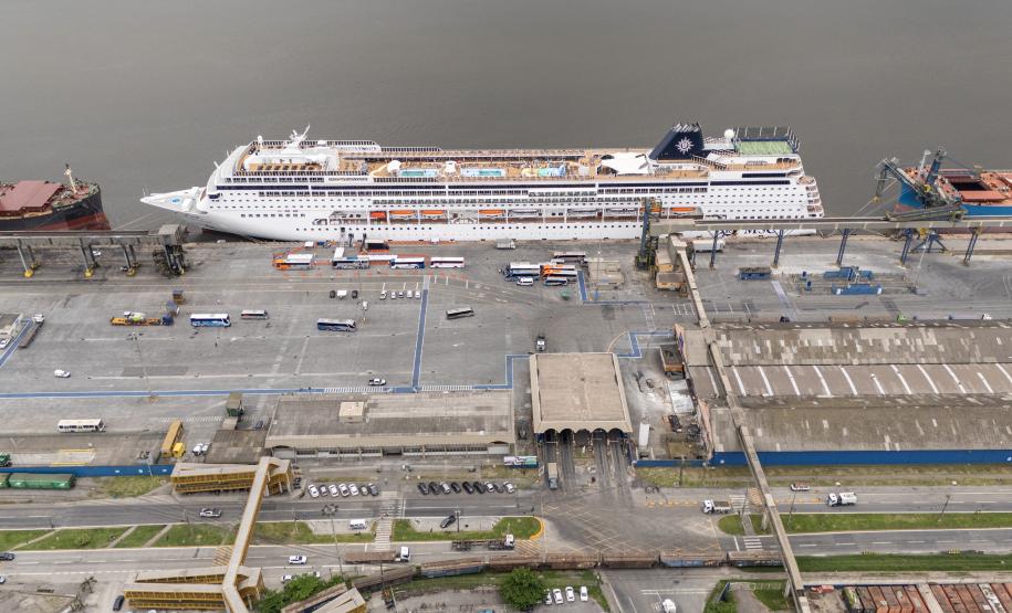 Porto de Paranaguá confirma a operação de navio de cruzeiro para a temporada 2026/2027