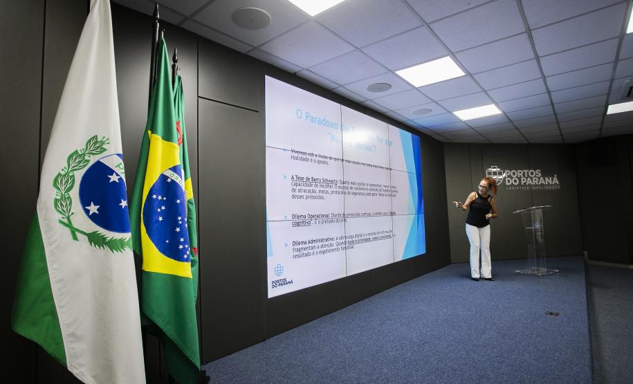 Portos do Paraná discute saúde mental e emocional no Janeiro Branco