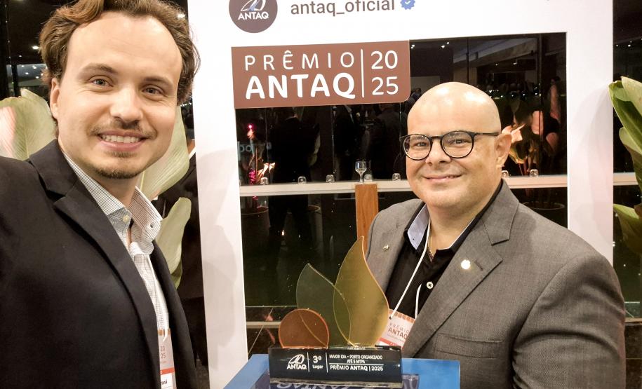 Portos do Paraná é destaque no Prêmio ANTAQ