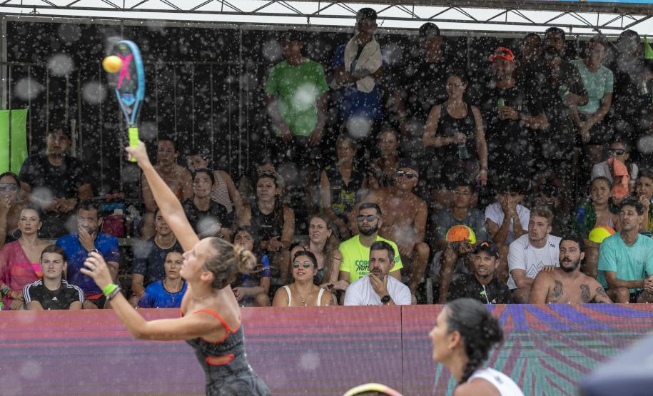 Beach tennis movimenta o litoral no Verão Maior 2026, com apoio da Portos do Paraná