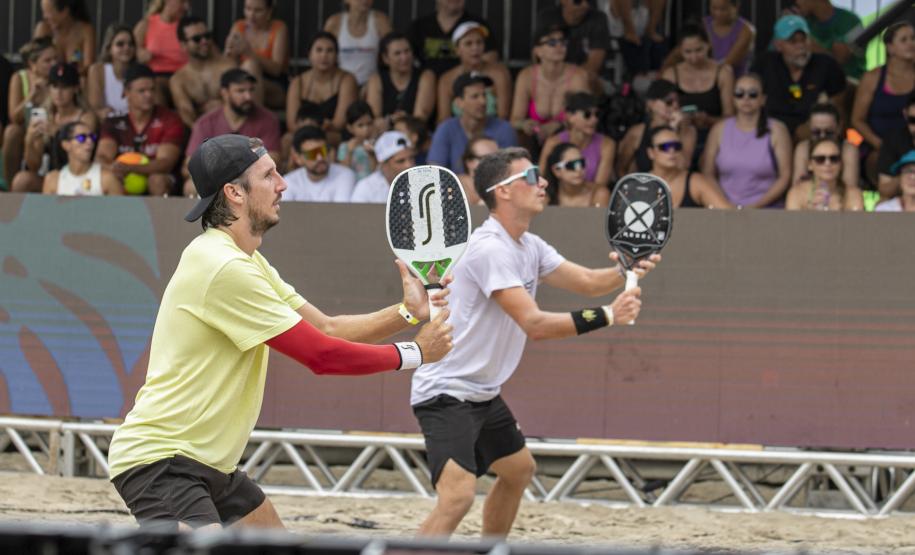Beach tennis movimenta o litoral no Verão Maior 2026, com apoio da Portos do Paraná