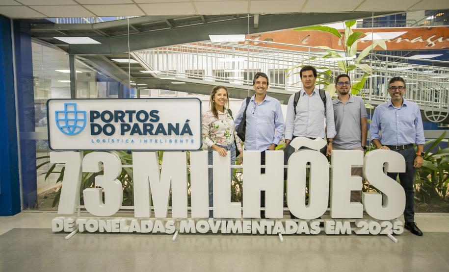 Auditores do TCU elogiam organização e competitividade do Porto de Paranaguá