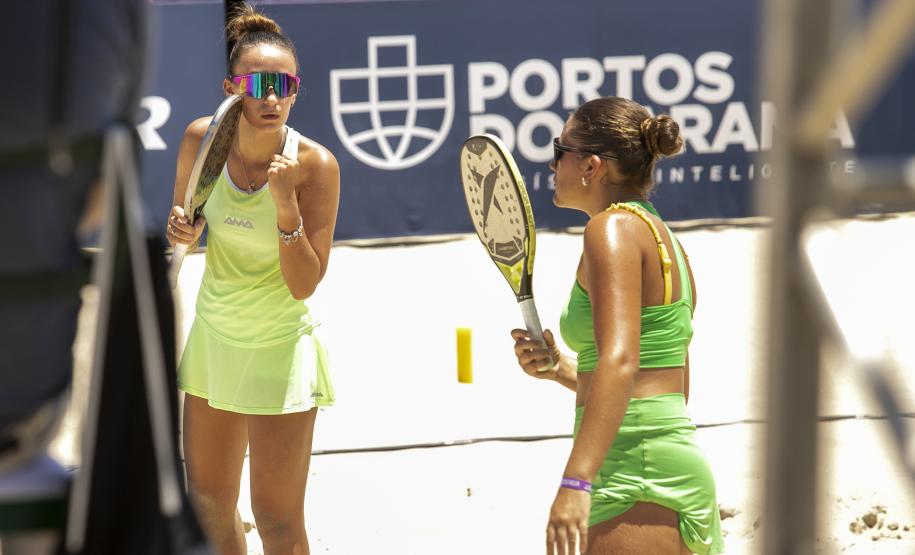 Arena Portos do Paraná em Caiobá recebe um dos maiores torneios de beach tennis do mundo