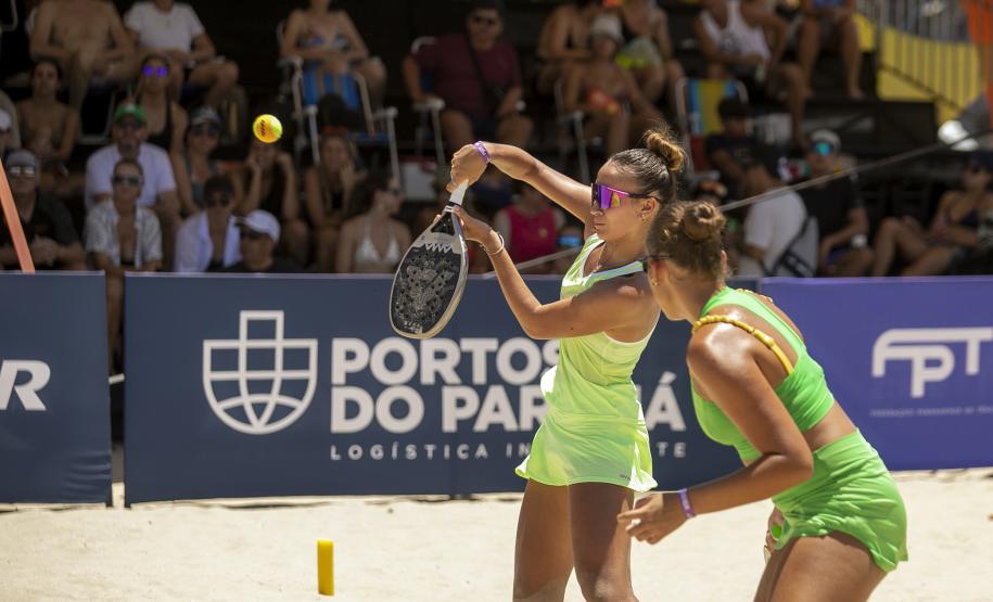 Arena Portos do Paraná em Caiobá recebe um dos maiores torneios de beach tennis do mundo
