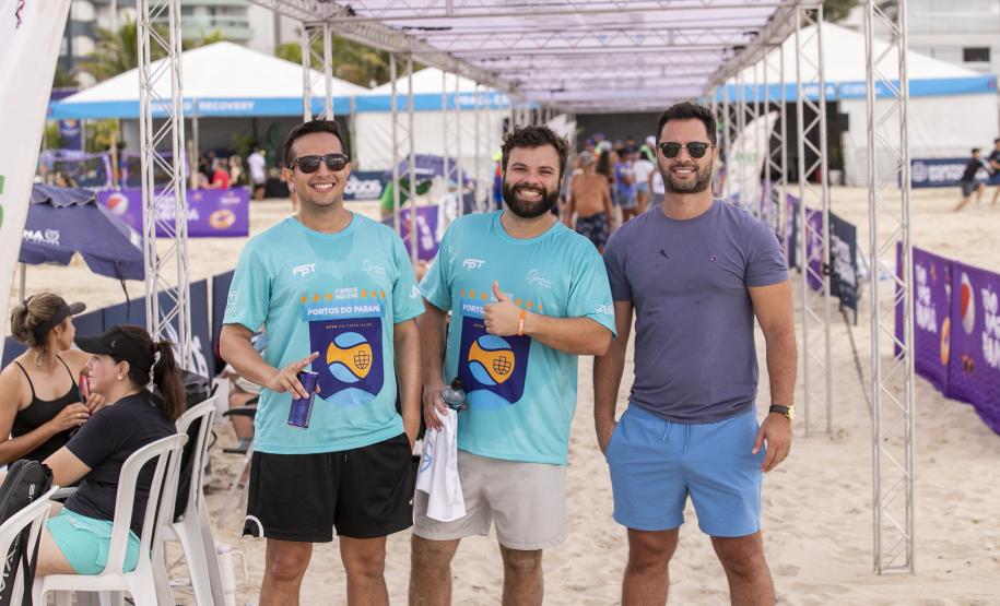 Portuários e atletas disputam FPT Beach Series 1500 em Caiobá