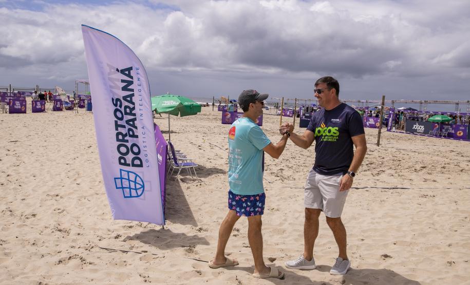 Portuários e atletas disputam FPT Beach Series 1500 em Caiobá