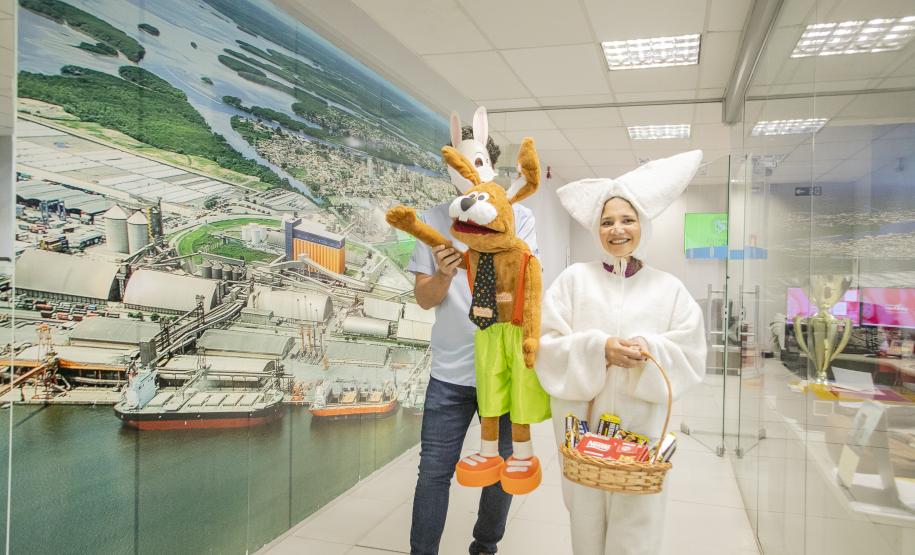 Portos do Paraná integra a comunidade portuária na campanha Páscoa para Todos
