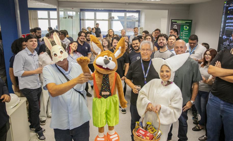 Portos do Paraná integra a comunidade portuária na campanha Páscoa para Todos