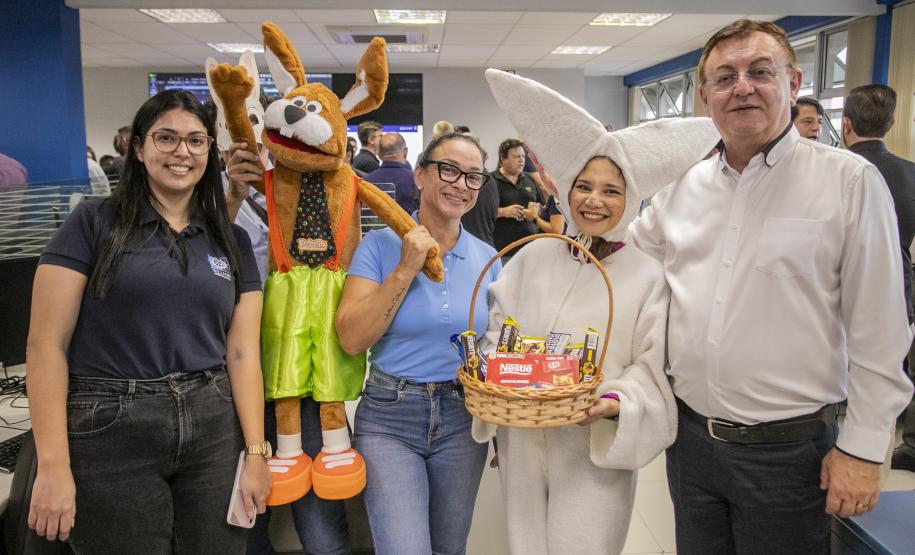 Portos do Paraná integra a comunidade portuária na campanha Páscoa para Todos