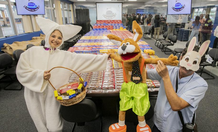 Portos do Paraná integra a comunidade portuária na campanha Páscoa para Todos