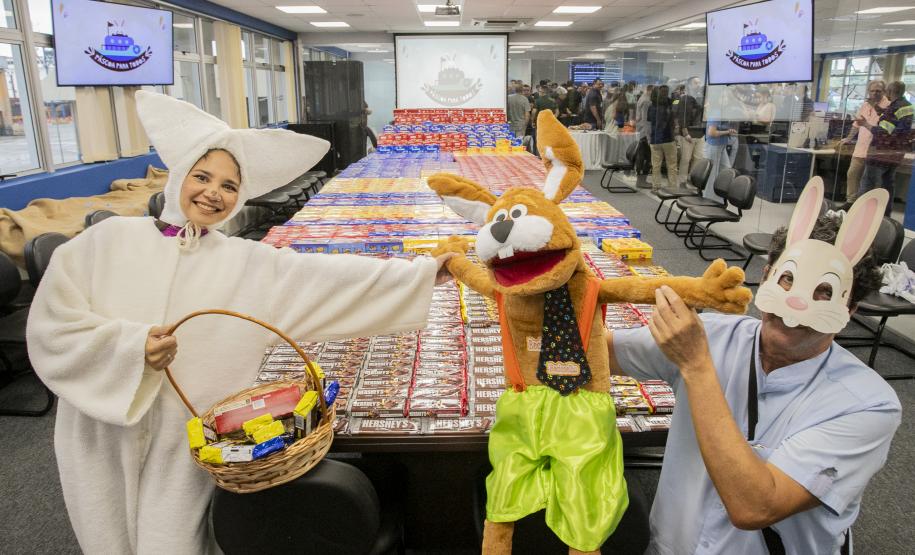 Portos do Paraná integra a comunidade portuária na campanha Páscoa para Todos