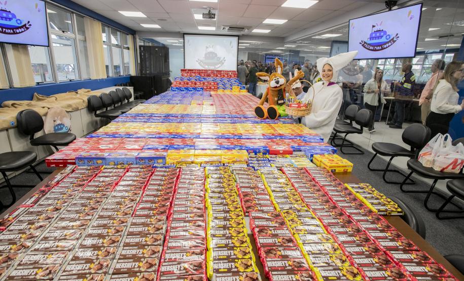 Portos do Paraná integra a comunidade portuária na campanha Páscoa para Todos