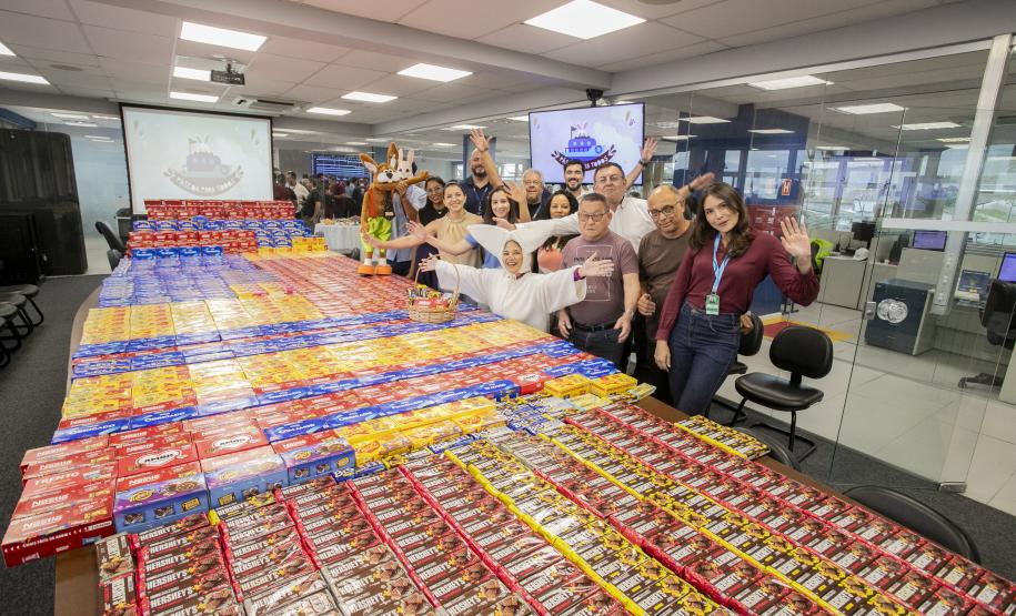 Portos do Paraná integra a comunidade portuária na campanha Páscoa para Todos