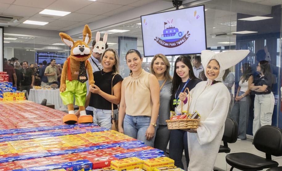 Portos do Paraná integra a comunidade portuária na campanha Páscoa para Todos