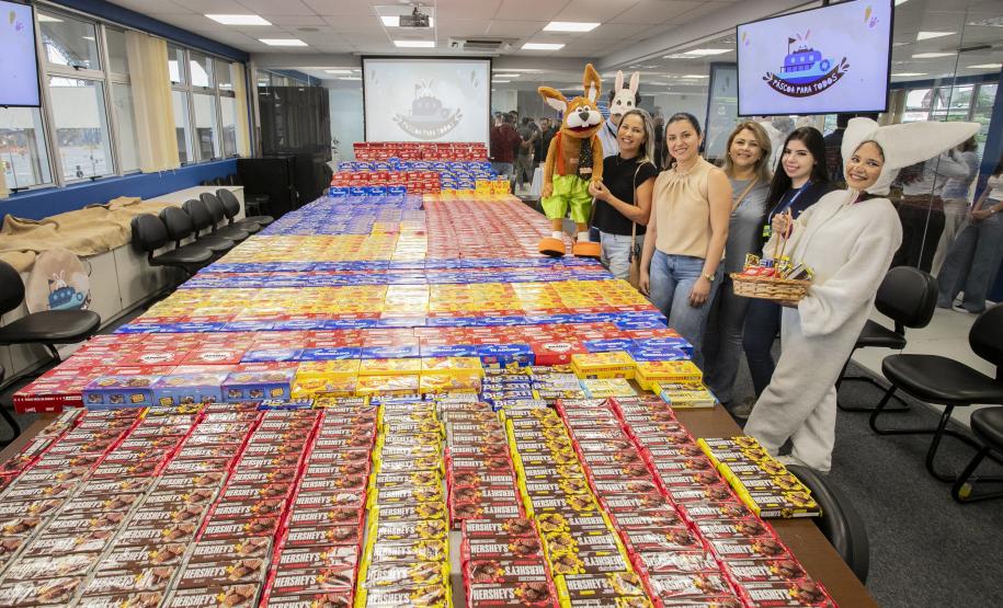 Portos do Paraná integra a comunidade portuária na campanha Páscoa para Todos