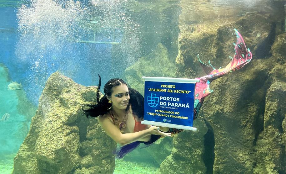 Reforma patrocinada pela Portos do Paraná melhora visitação no Aquário de Paranaguá