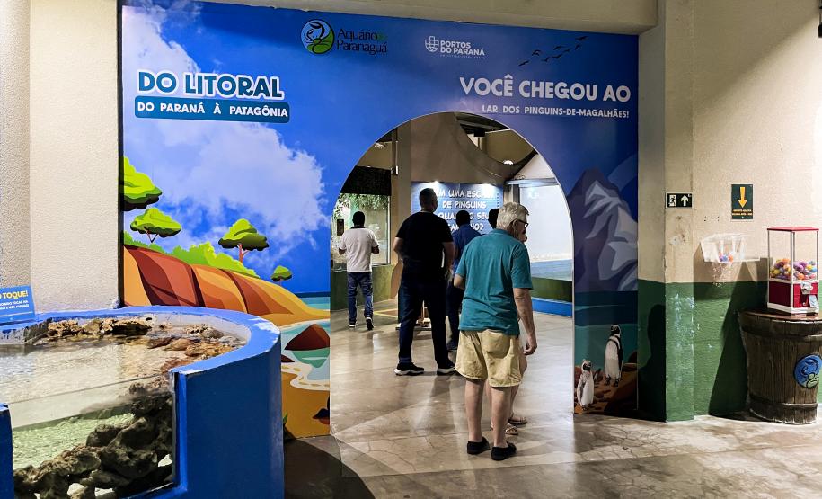 Reforma patrocinada pela Portos do Paraná melhora visitação no Aquário de Paranaguá
