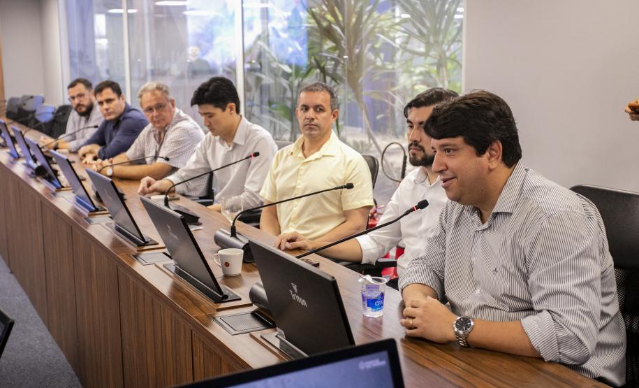 Portos do Paraná recebe comitiva do Porto do Itaqui para troca de experiências