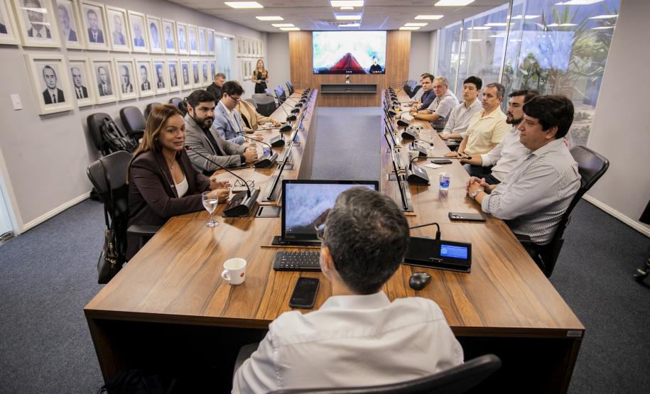 Portos do Paraná recebe comitiva do Porto do Itaqui para troca de experiências