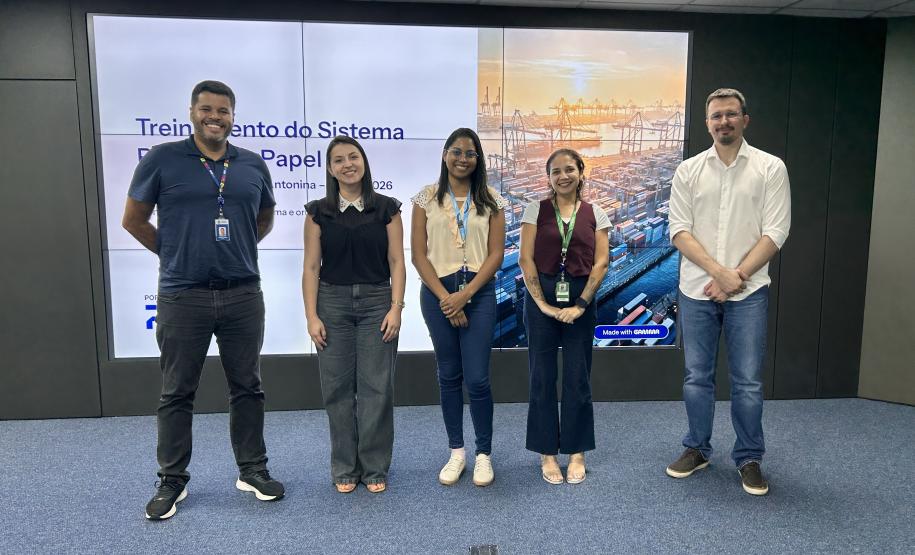 Portos do Paraná qualifica agentes para uso do sistema Porto sem Papel