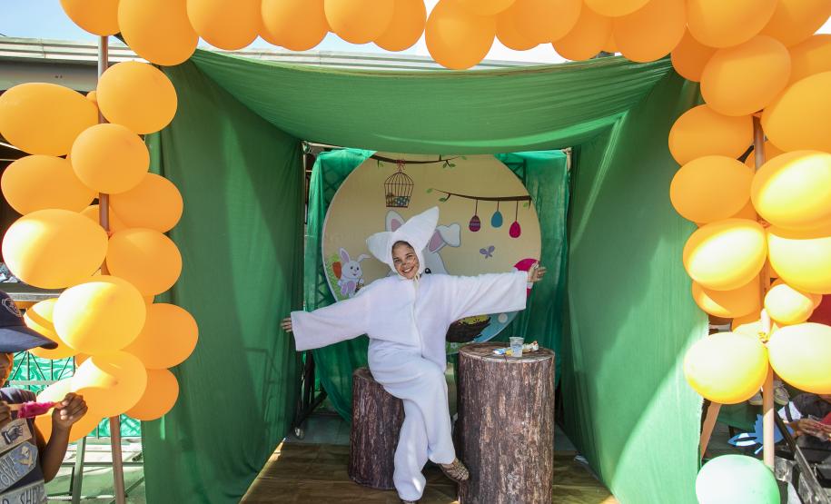 Mais de 1.500 kits são distribuídos em ação de Páscoa da Portos do Paraná