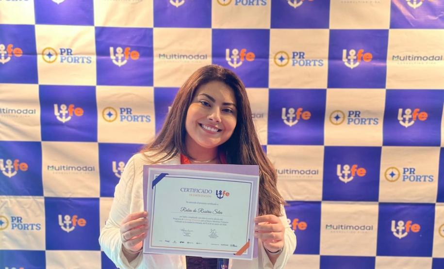 Portos do Paraná reforça protagonismo feminino em programa internacional