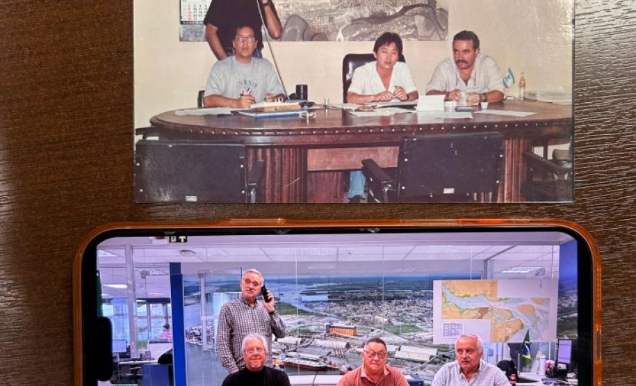 Fotografia marca reencontro