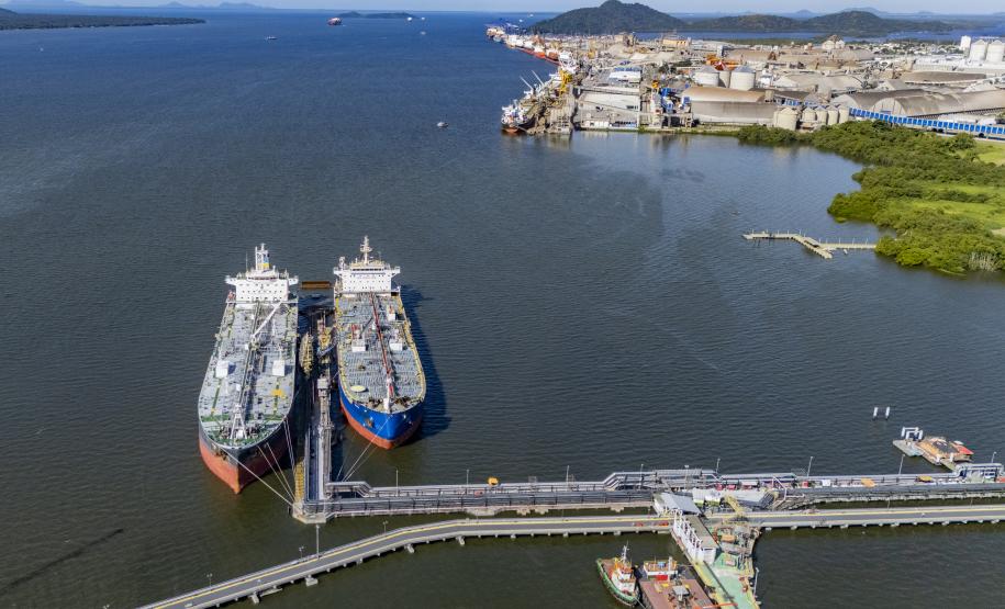 Portos do Paraná investe R$ 100 milhões em segunda etapa de modernização do píer de líquidos