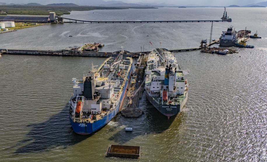 Portos do Paraná investe R$ 100 milhões em segunda etapa de modernização do píer de líquidos