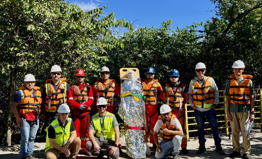 Simulado testa protocolo de “homem ao mar” no Porto de Paranaguá