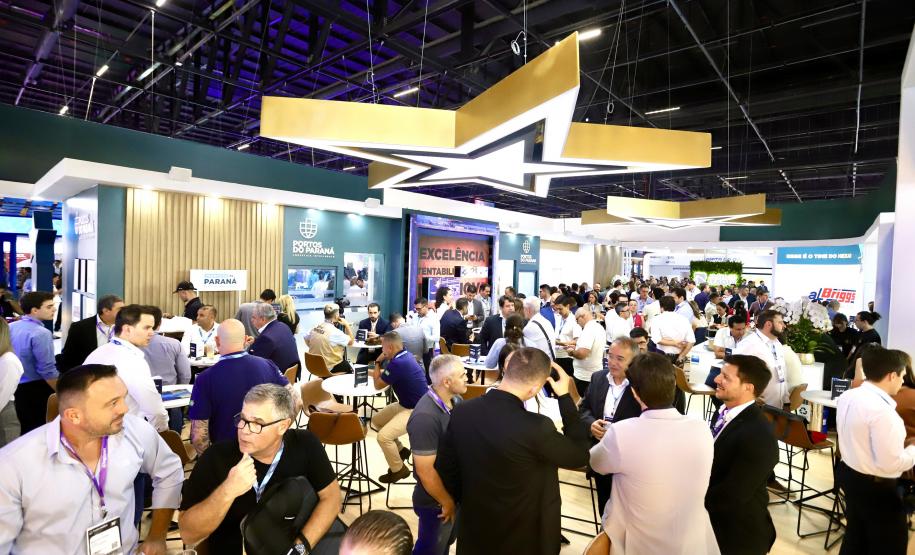 Portos do Paraná se destaca entre os 12 maiores estandes da Intermodal 2026