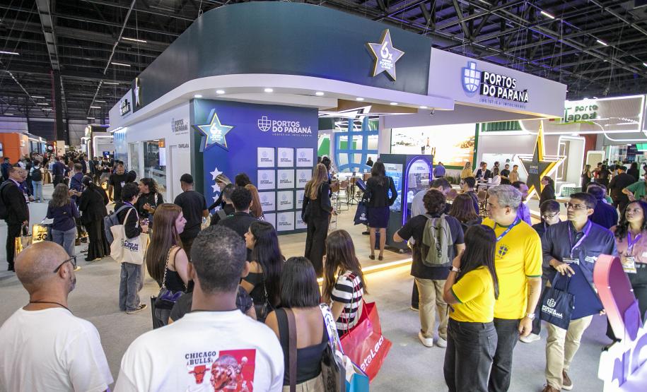 Portos do Paraná atrai grande público e se destaca na Intermodal 2026