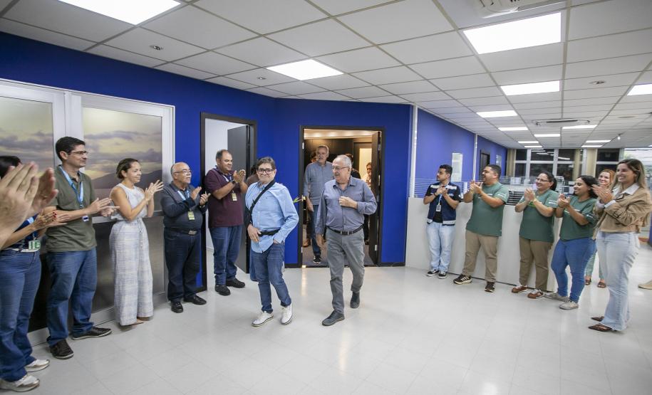 Decanos da Portos do Paraná recebem homenagem na despedida da empresa