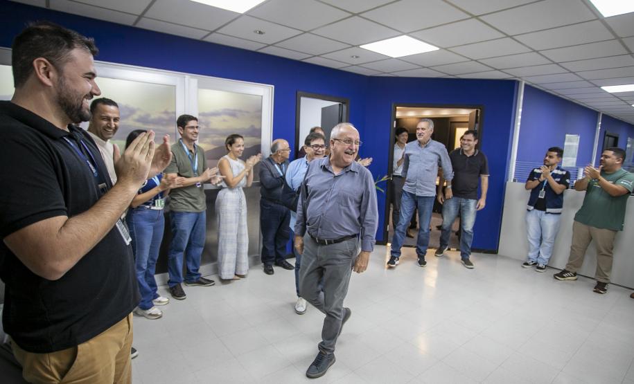 Decanos da Portos do Paraná recebem homenagem na despedida da empresa